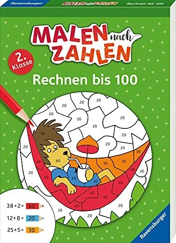 MALEN NACH ZAHLEN, 2. Klasse: Rechnen bis 100, Hagemann 9783473416219