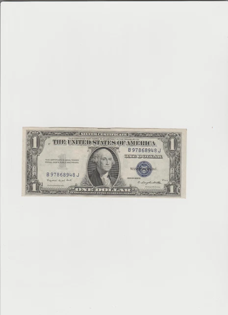 Lightly Circulated 1935-G Silver Certificate