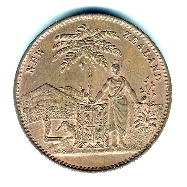 ニュージーランド　ペニートークン NEW ZEALAND TOKEN Penny Milner & Thompson #7854 $34.61