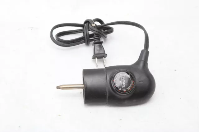 Rival TKSP-S005-15 Electric Skillet Power Control Cord Probe TK-1 Black 15A C32