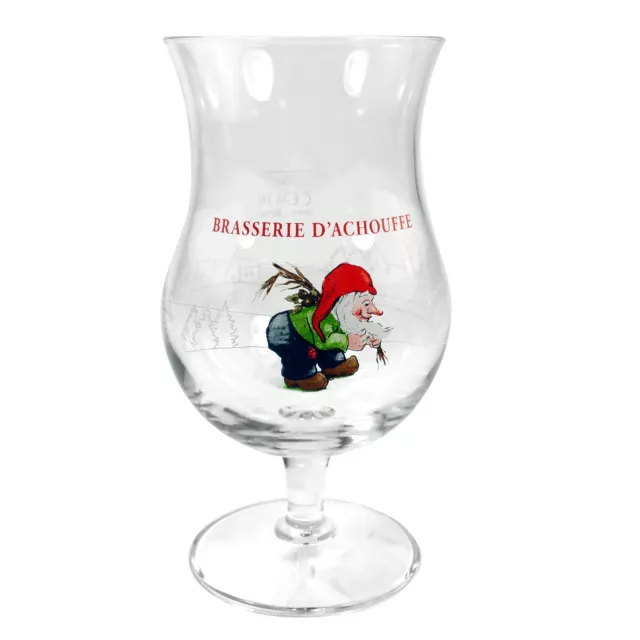 Officiel La Chouffe Belgique Bière 33cl Verre 3