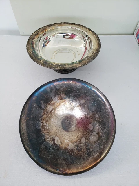 Silverplate Covered Dish Serving Bowl