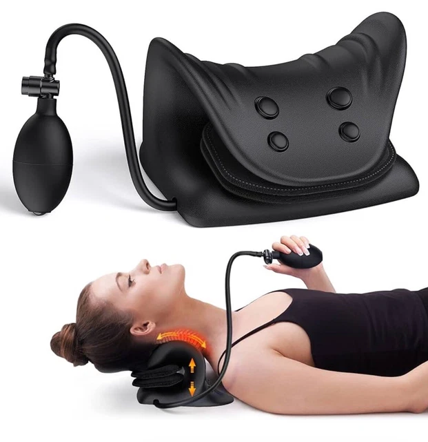 Neck and Shoulder Relaxer, Cervical Traction Device Adjustable