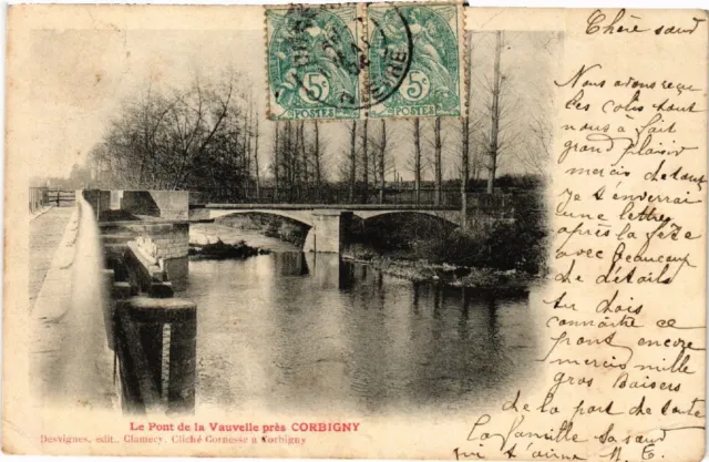 CPA Le Pont de la Vauvelle pres CORBIGNY (457295)