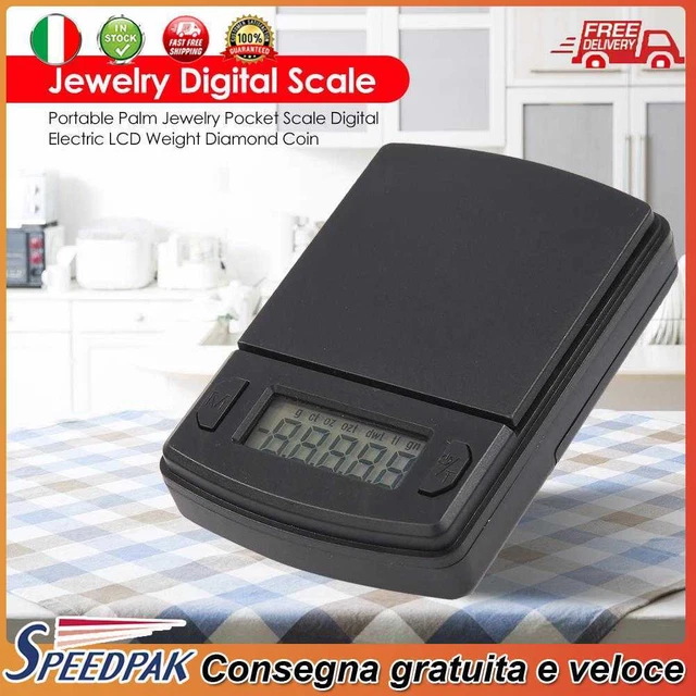 Grams Weight Jewelry Digital Scale Portable Electronic for Medicine Diamond Gold