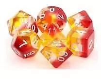 Blazing Fire Gradients Dice Set