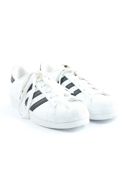 ADIDAS Basket à lacet Dames T 38 blanc-noir style décontracté