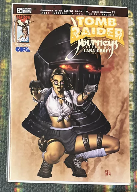 Tomb Raider Journeys #5 Top Cow Image 2002 Sent In A Cardboard Mailer
