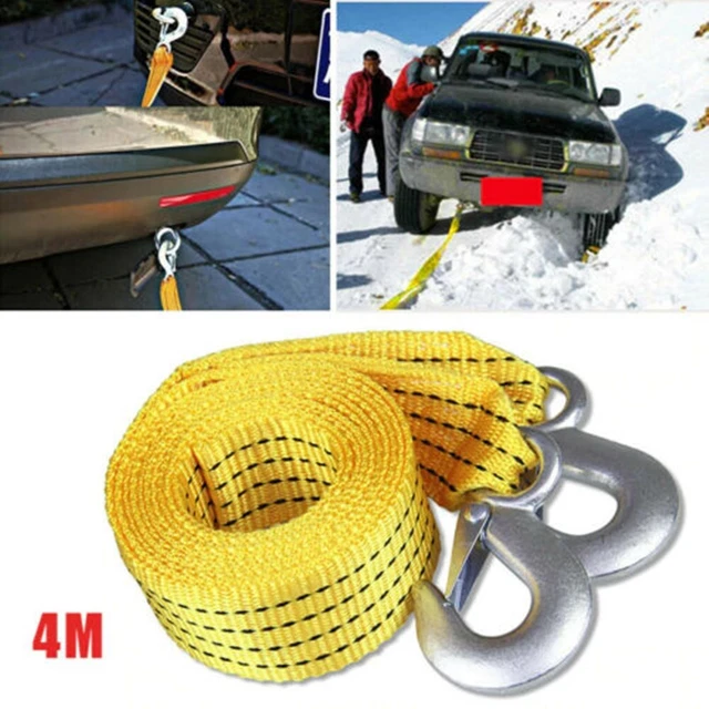 Câble de remorquage robuste de 4 mètres sangle de remorquage câble de tractio