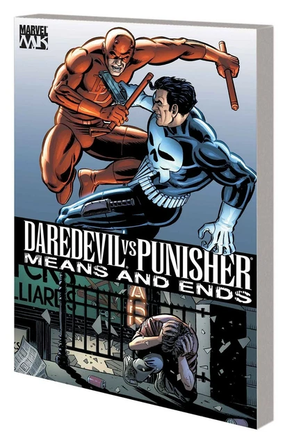 DAREDEVIL VS. PUNISHER MEANS AND ENDS TPB Marvel Comics Collects #1-6 TP