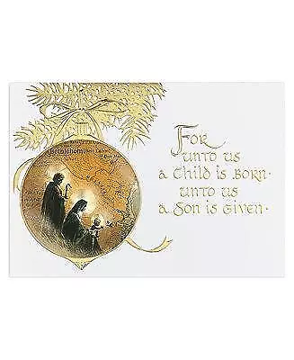 Masterpiece Studios Holy Family Ornament 16 Greeting Cards / 16 Envelopes