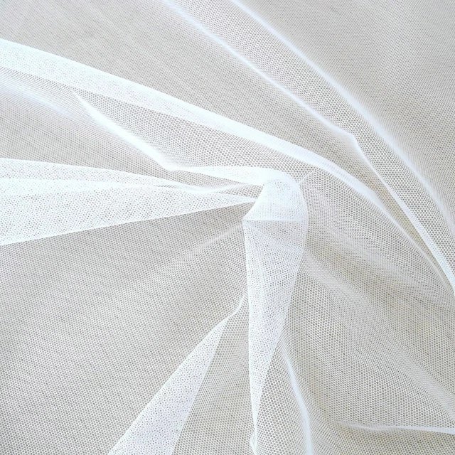 weiß Gardinen-Stoff > 300cm breit <  Meterware für Store Vorhang u Schal Voile