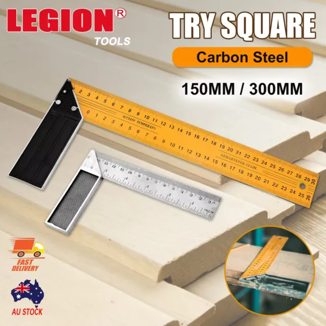 Triangle Ruler Try Square Measure Measuring Ruler Angle Ruler 150mm/300mm