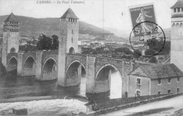 ....Cpa/Dep 46/ Cahors Le Pont Valentre