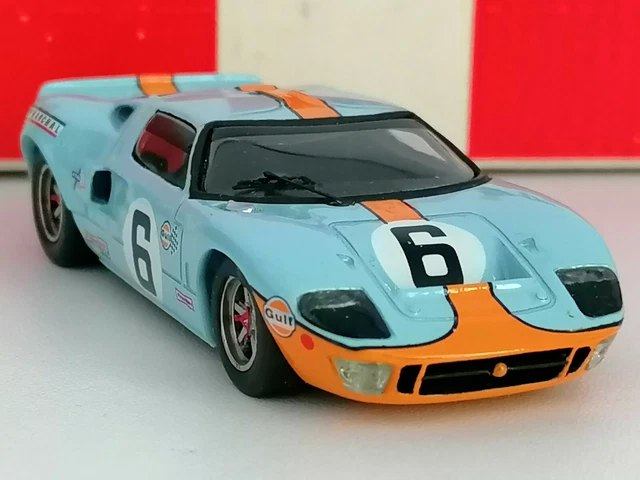Miniature Starter Ford GT 40 Gulf N°7 - Le Mans 1969 - 1/43 - Boîte D'origine