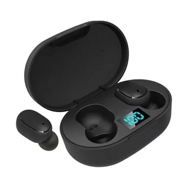 Écouteurs Sans Fil 5.0 Bluetooth Casque Étanche Anti bruit LED Micro Universel