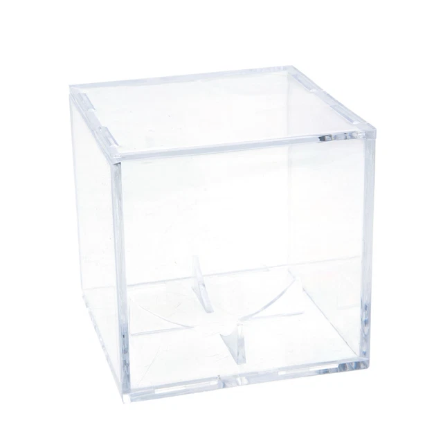 Baseball Storage Box Transparent Display Box Toy Display Case Bracket