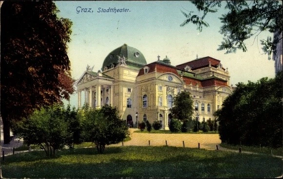 Ak Graz Steiermark, Stadttheater, Zieher 2378 - 3846138