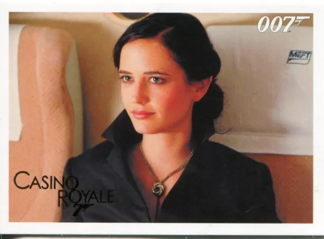 James Bond Archives 2014 Casino Royale Gold Parallel Base Card #42