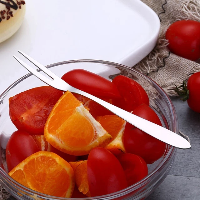 Nuevo Práctico Horquilla de Frutas 5/10 ud. Vajilla Cubiertos Hogar