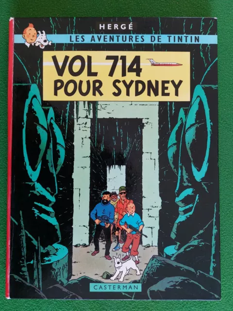 Tintin Vol 714 Pour Sydney-Eo 2Eme Tirage-1968-B37-Tbe