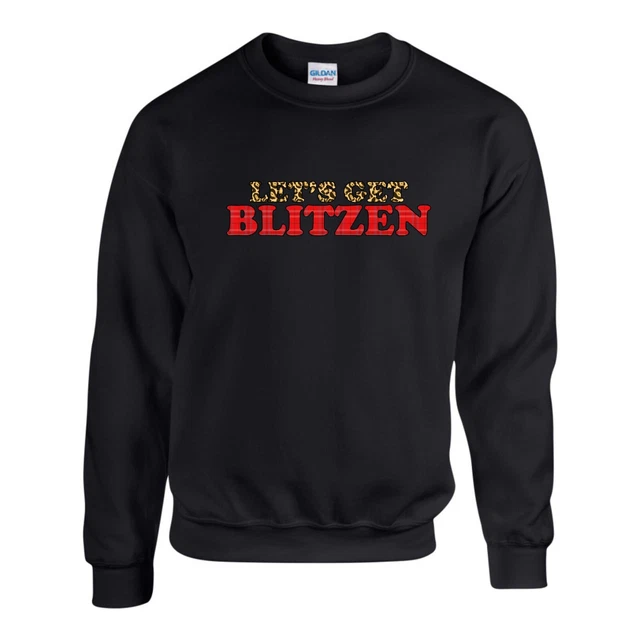 Let's Get Blitzen Christmas Jumper, Funny Ugly Xmas Gift Sweatshirt Unisex Top
