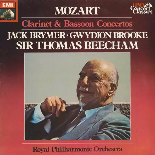 Wolfgang Amadeus Mozart , Jack Brymer ∙ Gwydion Brooke , Sir Thomas Beecham , Th