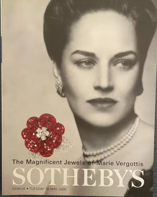 SOTHEBY’S MAGNIFICENT JEWELS Vergottis Coll Gerard Van Cleef Vourakis Catalog 00
