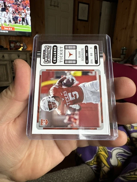 2023 Panini Chronicles Draft Picks - Contenders College Ticket #7 Bijan Robinson