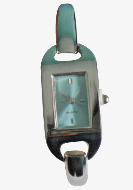 Montre Femme Vintage LBVYR - Cadran Argenté à Pierres - Fonctionne Avec Pile Neuve