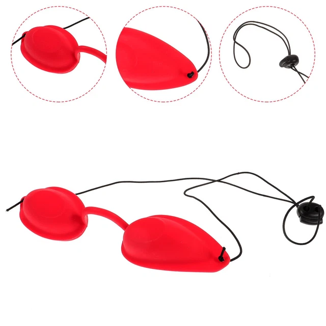 Banco de sol Gafas de protección ocular, máscara de ojos UV, protección ocular, protector solar,