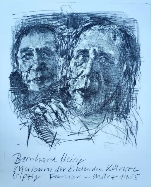 Heisig, Bernhard (1925 Breslau - 2011 Strodehne) „Selbst als Faust und Mephisto"