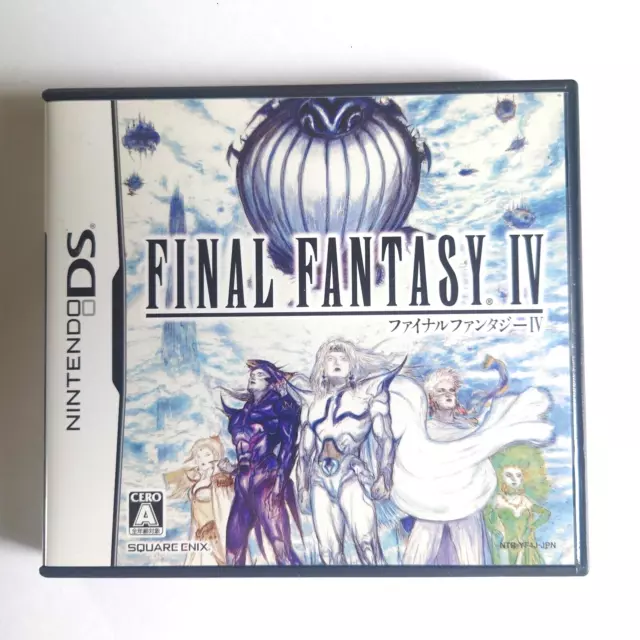 Final Fantasy IV Nintendo DS Square Enix 2007 NDS de JP versión japonesa En caja