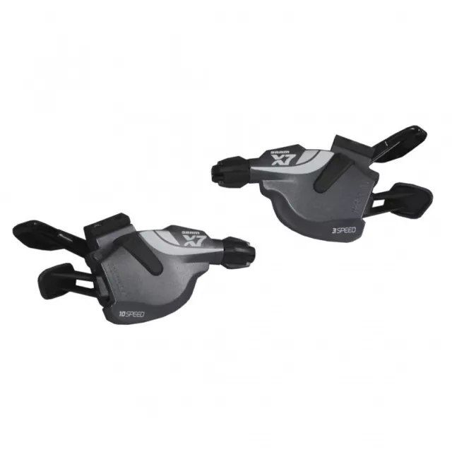 SRAM X7 3x10 Speed Trigger Shifter Set - Grey (00.7018.010.001)