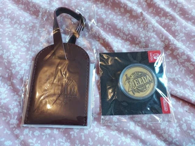 Médaille + Autocollants Zelda Tears Of The Kingdom - Neuf Pour Nintendo Switch