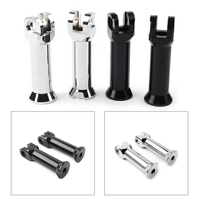 FOOT REST PEGS Mount Bracket For Harley Softail Slim Fat Bob Low Rider