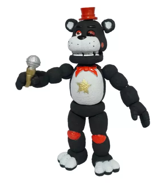 TOY FIGURE MEXICAN FIVE NIGHTS AT FREDDY 'ANIMATRONICS TWISTED springtrap  BLACK