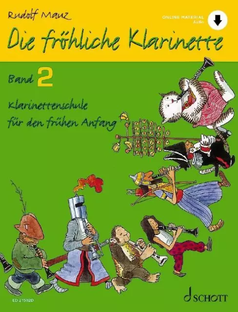 Die fröhliche Klarinette Band 2 | Buch | 9783795724252