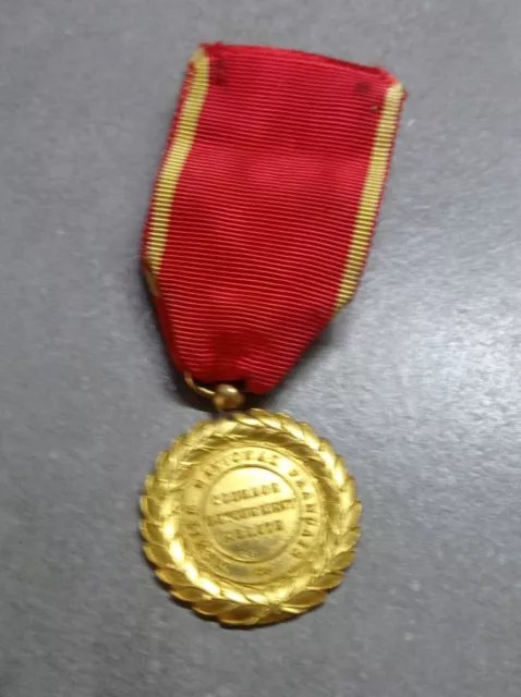 Medaglia Articolo D'Arredo Merito Nazionale Francese REF06245J