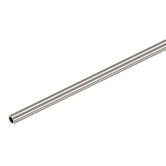 Tube Acier Inoxydable 304 - Diamètre 40mm X Épaisseur 1mm, Longueur 500mm | Sans Soudure, Surface Lisse | Pour Bricolage, Décoration