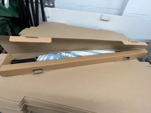 Umbrella Shipping/Gift Boxes - Flat Packed x 565 - Wholesale Lot  Bespoke Design