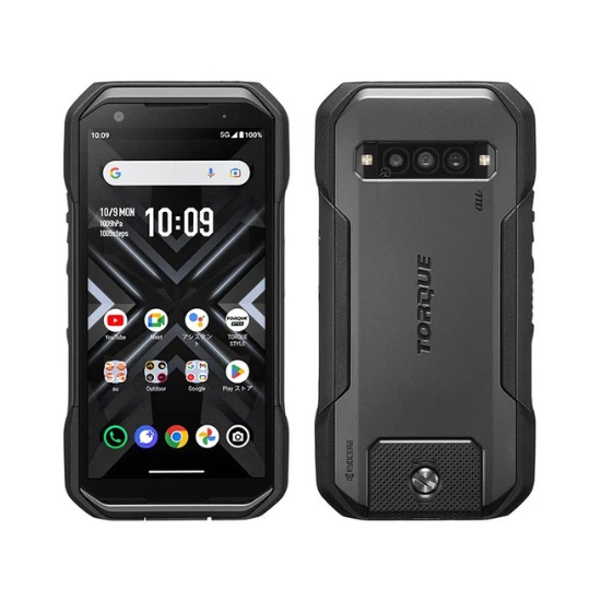 au TORQUE 5G 6GB/128GB KYG01 SIMロック解除済み KYOCERA TORQUE G06 KYG03 Black Android Smartphone Unlocked 128GB
