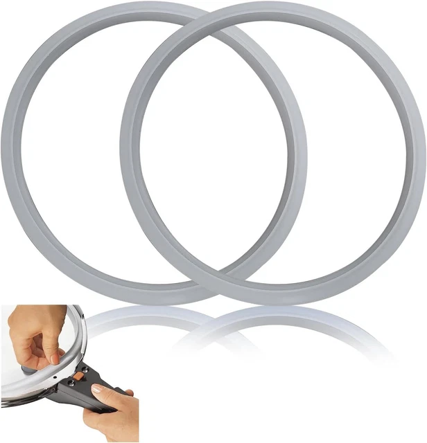Dichtungsring Für WMF Schnellkochtopf 22cm - Lebensmittelechte Silikon Dichtung Für 3L-8.5L Töpfe