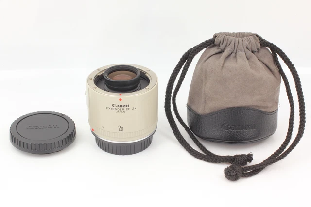 [ NEAR MINT w/case ] Canon Extender EF 2x Teleconverter Lens for EF From JAPAN