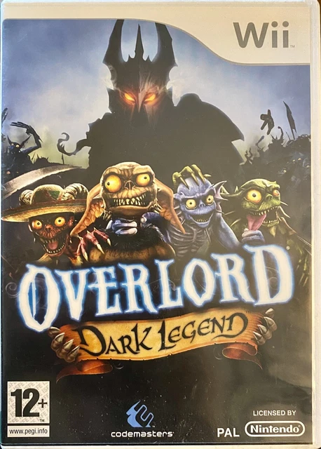 Overlord Dark Legend - Nintendo Wii Supplied In Original Case With Manual
