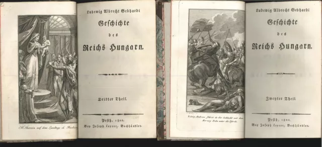 History of the Empire of Hungary. GEBHARDI, Ludewig (Ludwig) Albrecht. 2