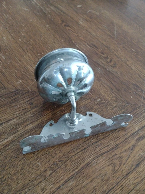 Early 1900s Bathroom Art Deco Wall Toothbrush Cup Holder THE BRASSCRAFTERS