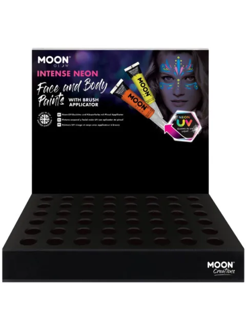 Smiffys Moon Glow Intense Neon UV Face Paint,
