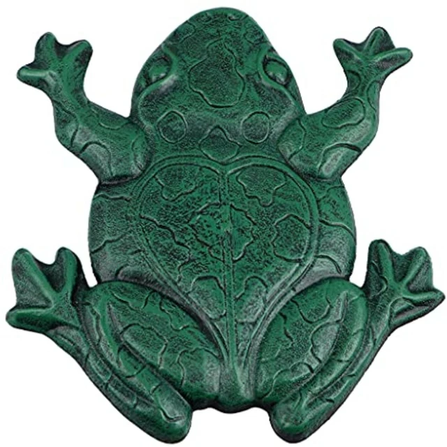 Stepping Stone Cast Iron Flagstone Decorative Frog Stepping Stone Garden Décor