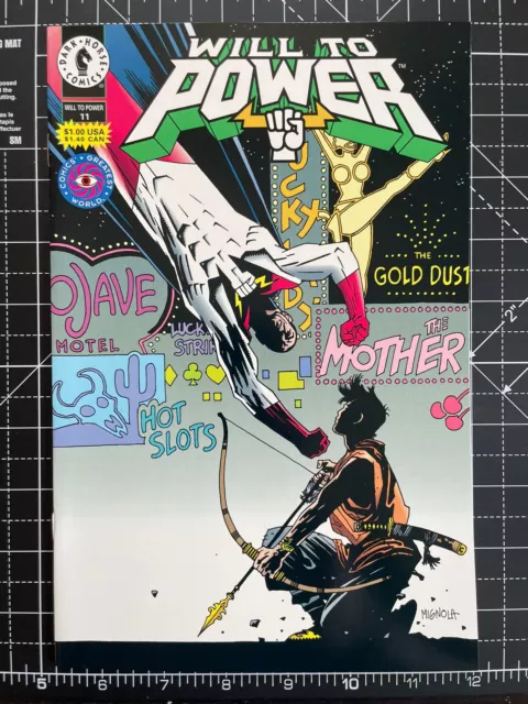 💥👊🏻 WILL TO POWER #11 Dark Horse Comic's Greatest World 1994 High Grade👊🏻💥